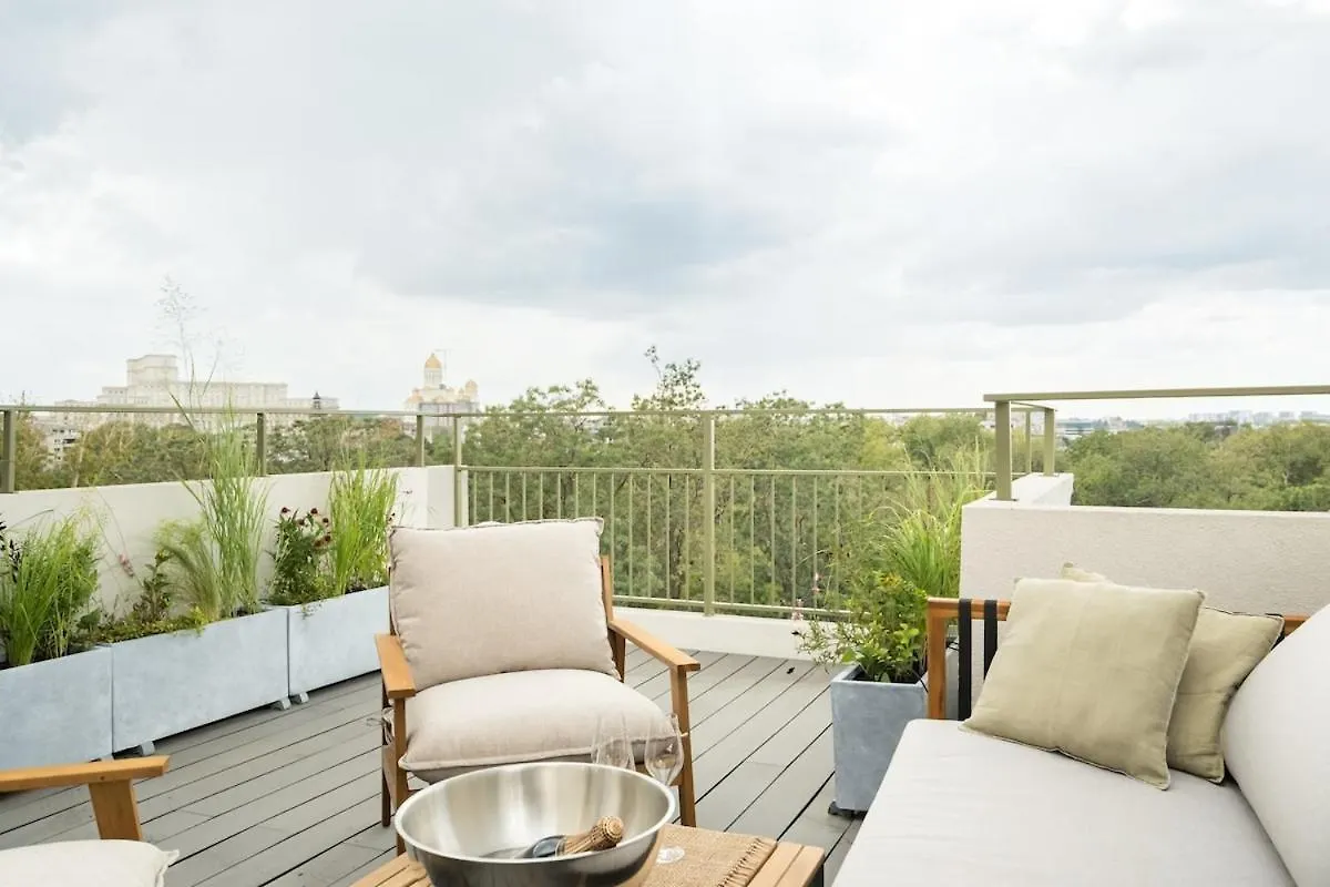 Stunning Park View I 40Sqm Terrace L 3Bdr L 140Sqm Apartment Bucharest