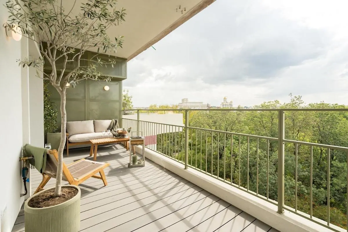 Stunning Park View I 40Sqm Terrace L 3Bdr L 140Sqm Apartment Bucharest Romania